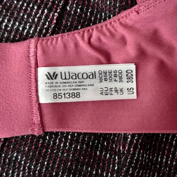 Wacoal High Profile Floral Lace Underwire Bra - Picture 4 of 5